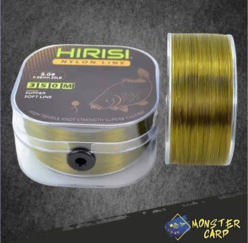 Нейлонова волосінь HIRISI 350 М 4.0# (0.33 ММ, 15 LB, 5.8 КГ) Rt-1052 фото